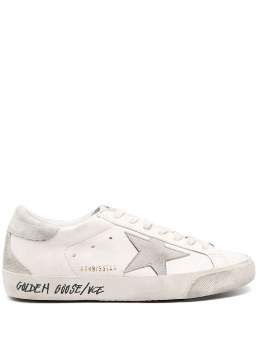 Sneaker in vitello bianco sporco toppa con stella Golden Goose | GMF00102F00535911166